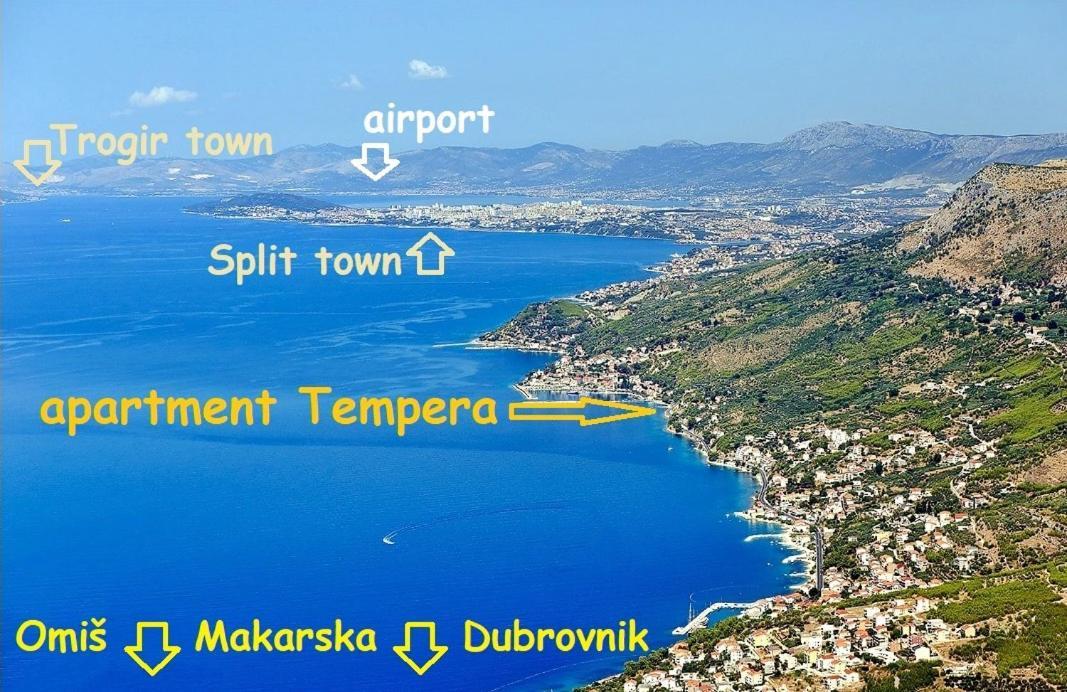 Apartments Tempera By The Beach Σπλιτ Εξωτερικό φωτογραφία