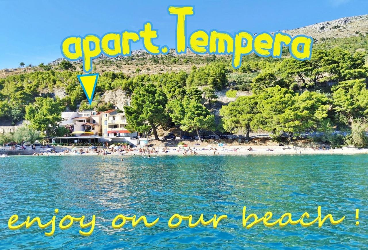 Apartments Tempera By The Beach Σπλιτ Εξωτερικό φωτογραφία
